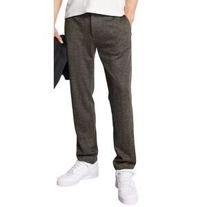 River Island Heritage Checker Trouser in Brown, Size 34X32